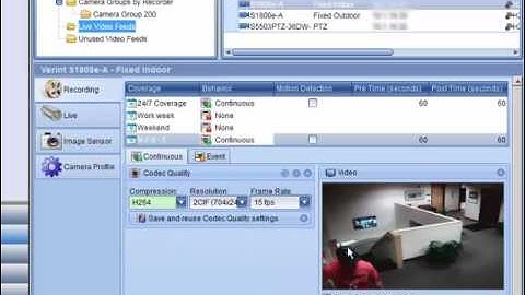 TechTips VMS Change Video Recording Settings