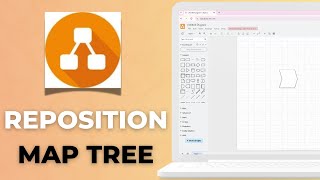 How to Reposition Mind Map Trees in draw io