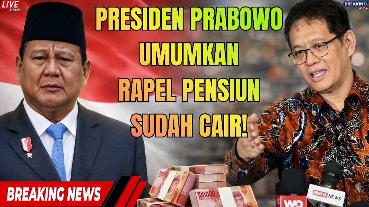 Rapel & Kenaikan Gaji Pensiun 2026: Jadwal Cair, Penerima, dan Waspada Modus Baru!