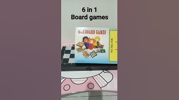 Thumbnail of unboxing 6 in 1 board games. games monopoli,ludo,catur,othello, ular tangga dan tic tac toe.