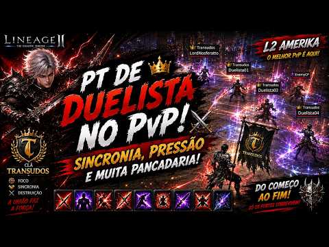 🔥 PT DE DUELISTA NO PvP! SINCRONIA, PRESSÃO E MUITA PANCADARIA! ⚔️ - Amerika High Five PvP