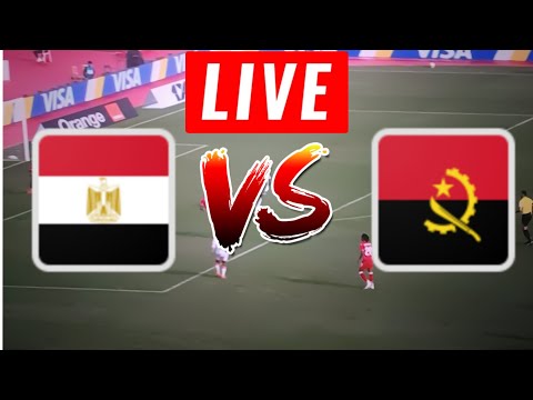 مباشر مصر وانجولا كاس الامم الافريقيه 2025 رد فعل مباشر مصر وانجولا الشوط الاول مباشر مصر