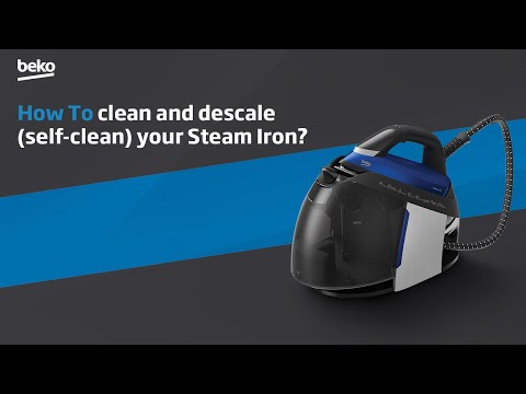 Beko | How to clean and descale (self-clean) your Steam Iron?