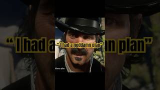 I had a goddamn plan #rdr2 #shorts
