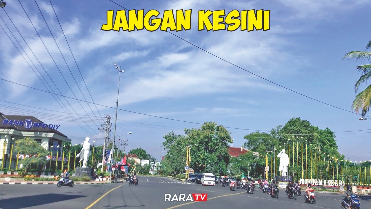 Mengelilingi Kota Yang Asri Projotamansari, Bantul Yogyakarta