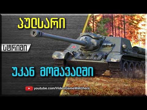 World of Tanks * პულსარი * სტრიმი (ქართულად)