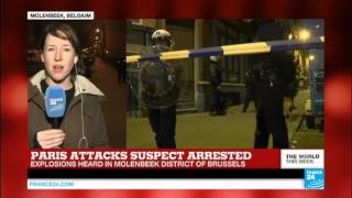 Information Brussels Police Raids; Two Explosions Heard, One Or Two Terrorists Besieged In Apartment Guide