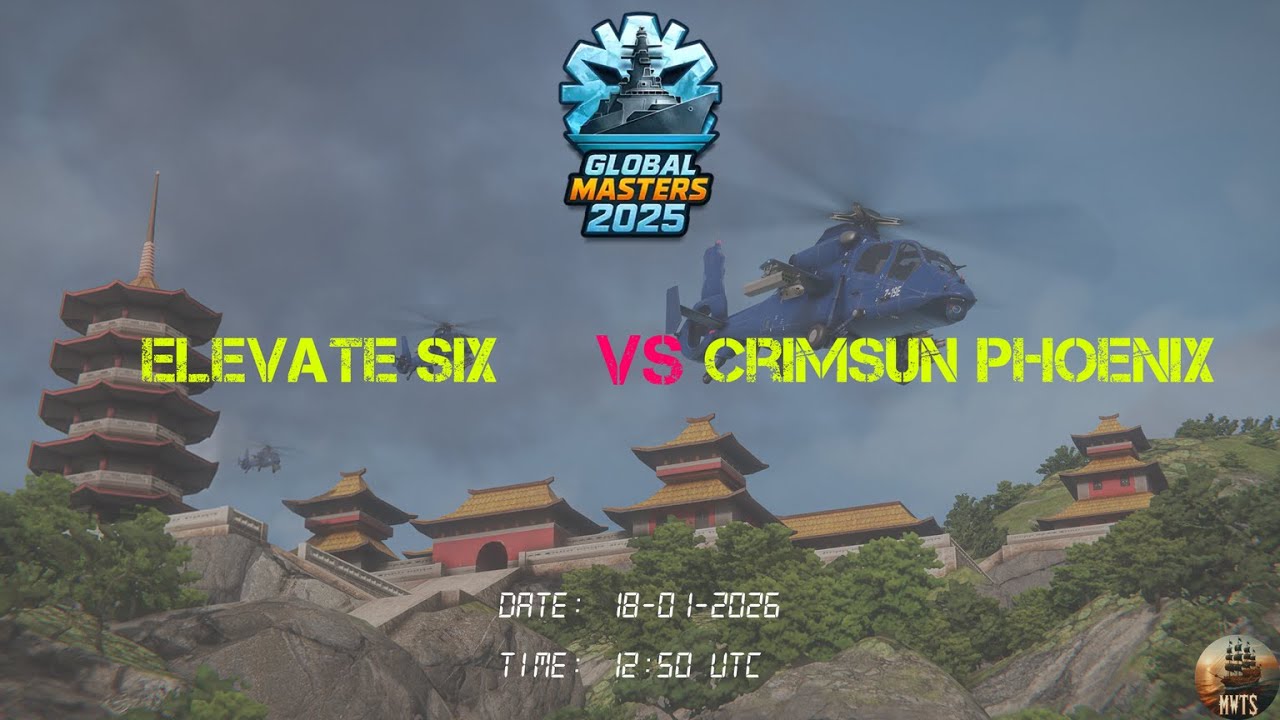 GLOBAL MASTER 2025 || PO - Lower || R3 || ELEVATE SIX vs CRIMSUN PHOENIX