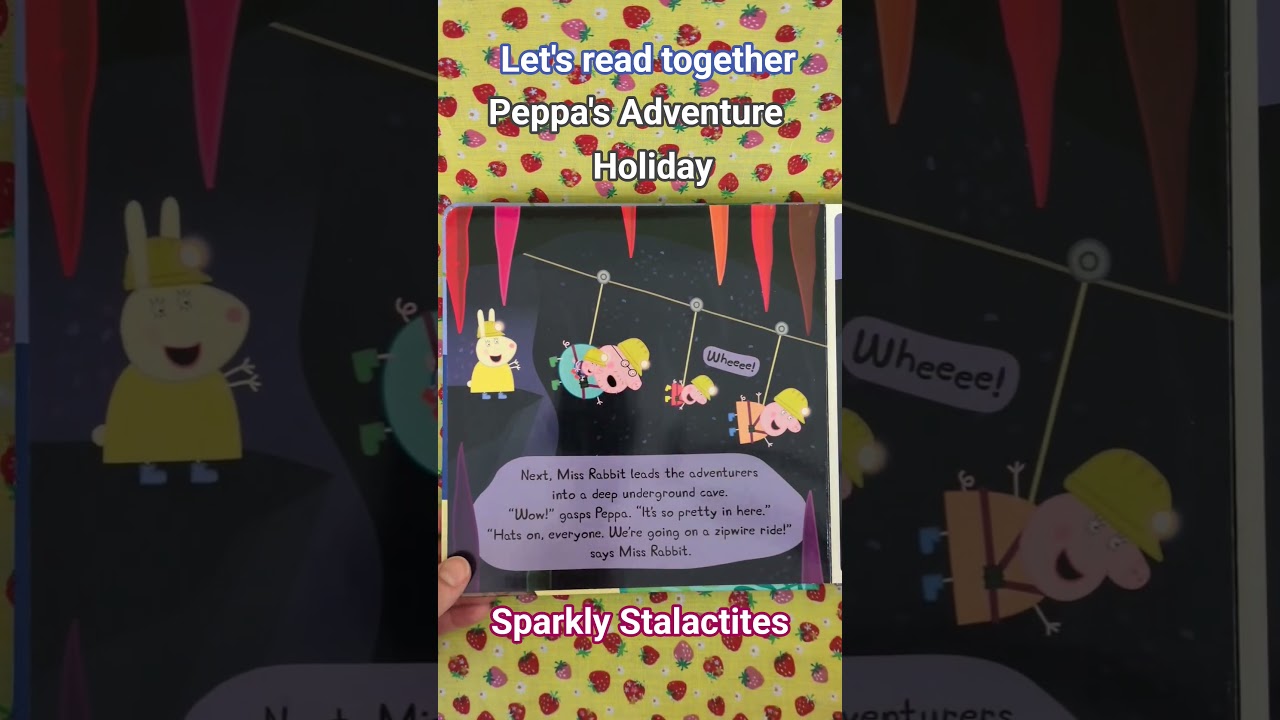 Давайте вместе прочитаем книгу «Приключения Пеппы на каникулах» 