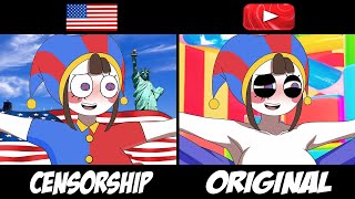 Censorship in The Amazing Digital Circus Comic┃TADC