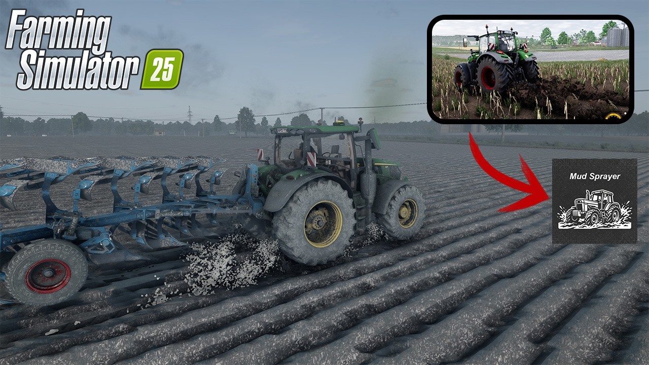 FS 25 Mud Sprayer I Mod Testing Mud Sprayer | Újrét 2025. - YouTube