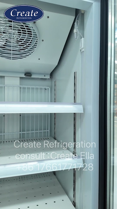 Glass Door Freezer & Chiller - Plug  #supermarketequipment #commercialchiller