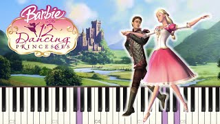 Barbie 12 Dancing Princesses Theme Piano Tutorial