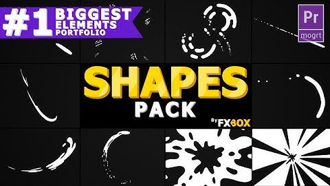 Hand Drawn Dynamic Shapes Motion Graphics Templates
