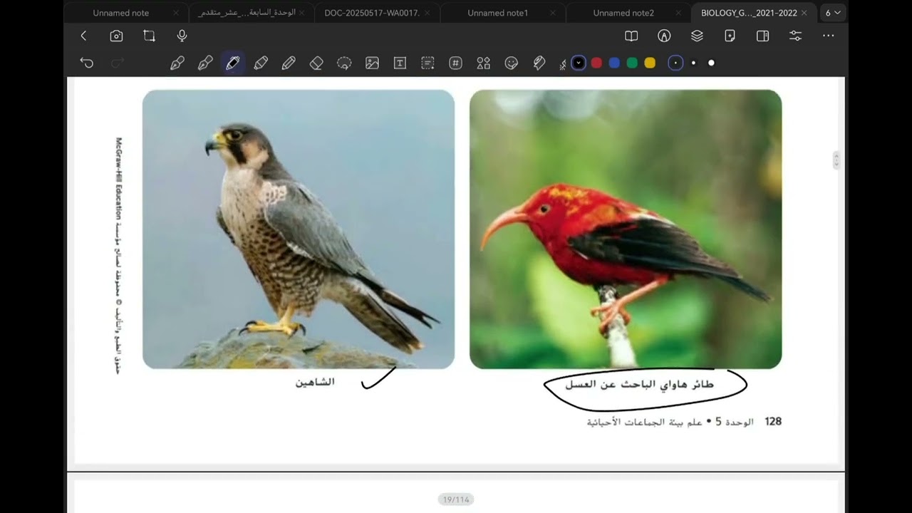 شرح درس ديناميكية الجماعة الاحيائية للصف الحادي عشر متقدم الفصل الثالث
