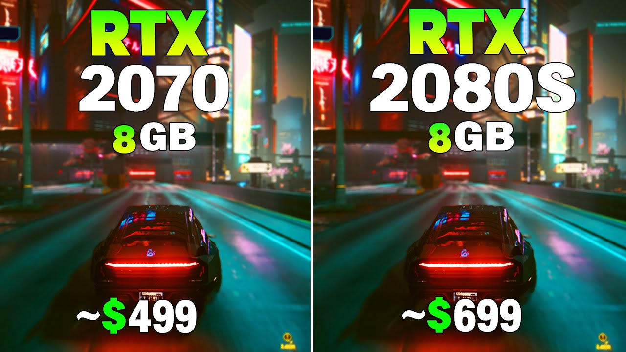 RTX 2070 vs RTX 2080 Super - Test in 8 Games - YouTube