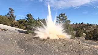 Exploding Pumpkins! - 4 Lbs of Tannerite @ 200 Yards