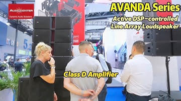 "Unleashing Power: AUDIOCENTER AVANDA Series Line Array & D Series Amplifier Revolution! 🔊✨"