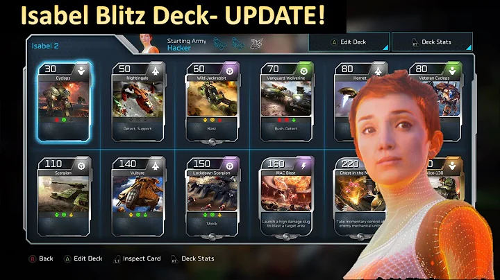 Isabel Blitz Deck - Update (Halo Wars 2)