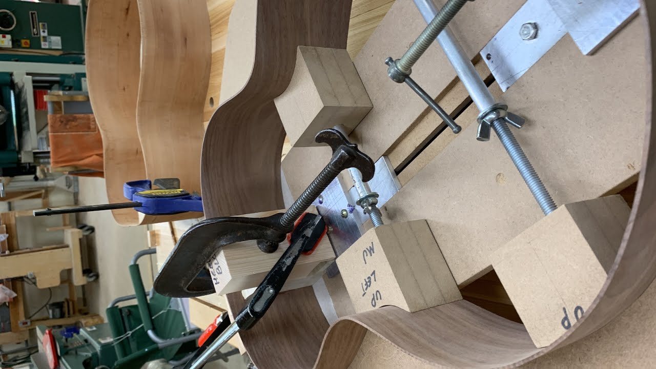 Heel and Tail Block Gluing Jig