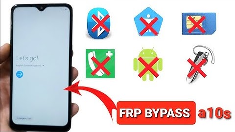 Samsung A10s (SM-A107F) Frp Bypass 9.1 Pie New Method Without Sim Card 2022