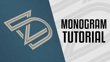 Como fazer um monograma?
