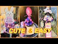 3 EASTER DECOR IDEAS ON A SMALL BUDGET (easy and cute diy) 2020