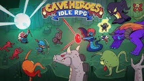 Cave Heroes: Dungeon Idle Crawler [early access] Gameplay