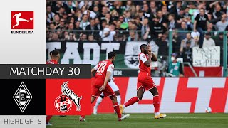Borussia M'gladbach - 1. FC Köln 1-3 | Highlights | Matchday 30 - Bundesliga 2021/22