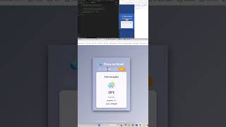 🌦️ Criei um Mini Dashboard de Clima com HTML, CSS e jQuery! | Veja o resultado 😱💻
