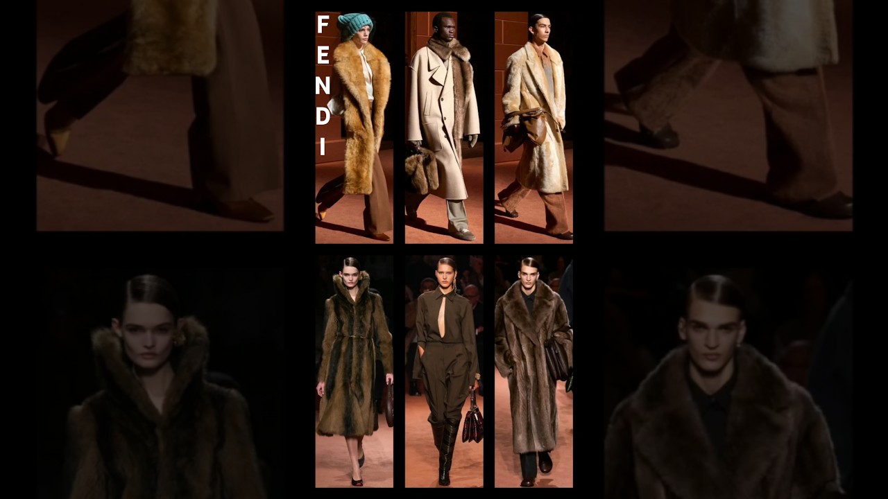 FENDI Coats & Fall Winter 2025 2026 Fashion Trends
