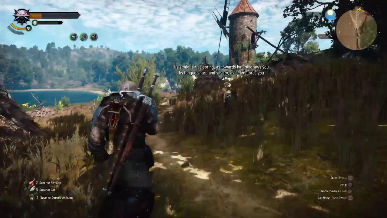 The Witcher 3 New Game+ Replay