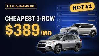 Best SUV Lease Deals Right Now — October 2026, by Size