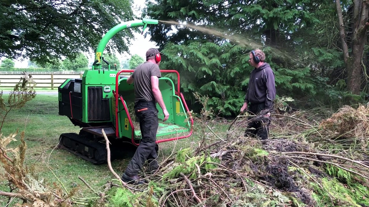 2012 Greenmech QuadTrak 160 Working