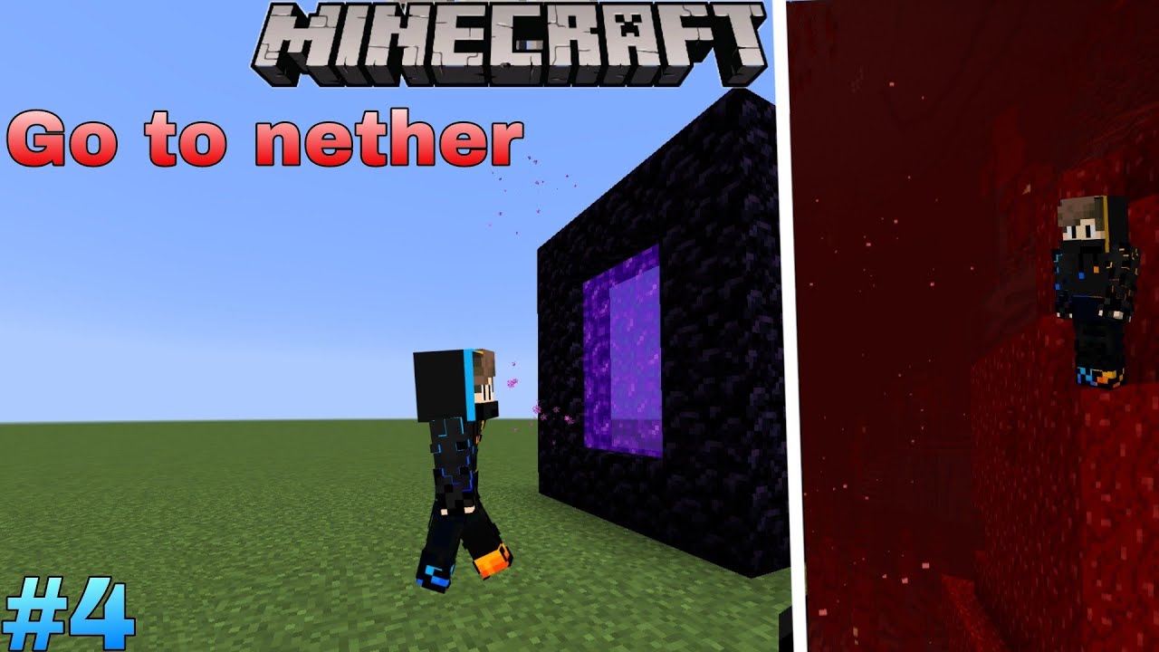 Minecraft Survival Series || Go to nether || Portal || #4 - YouTube