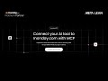 Connect AI to monday.com Workflows with MCP | Projects