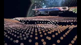 Realtime rendering of point cloud from 3D scene