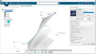 Sweep Law Angle Linear and S type on CATIA 3D Experience