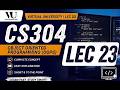CS304 LEC 23| VU SHORT ACADEMY| #virtualuniversity #reels #education