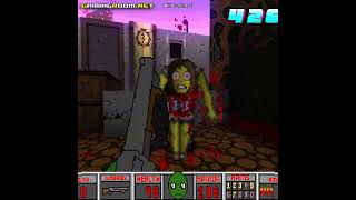 Ação cartunesca e retrô de terror no Doom #doom #short #doommods #shorts #gaming