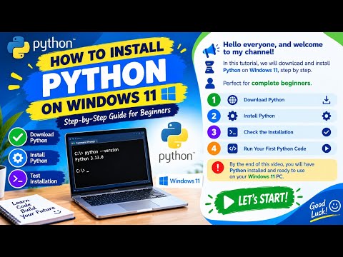How to Install Python on Windows 11 | Complete Step-by-Step Guide for Beginners