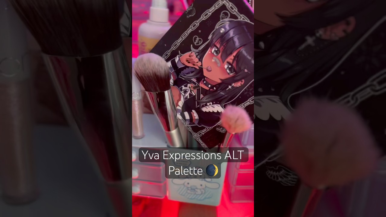 Yva Expressions ALT eyeshadow palette #swatches #eyeshadow #beauty