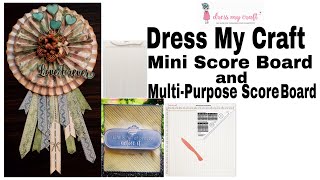 Dress My Craft - Multi-Purpose Scoring Board - 12 x 12