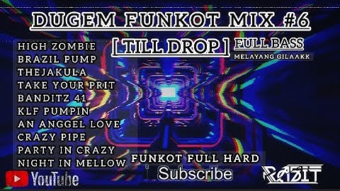 DJ DUGEM FUNKOT FULL #6 | 2025 | HIGH ZOMBIE X THEJAKULA NEW (TILL DROP) FULL BASS HARD .