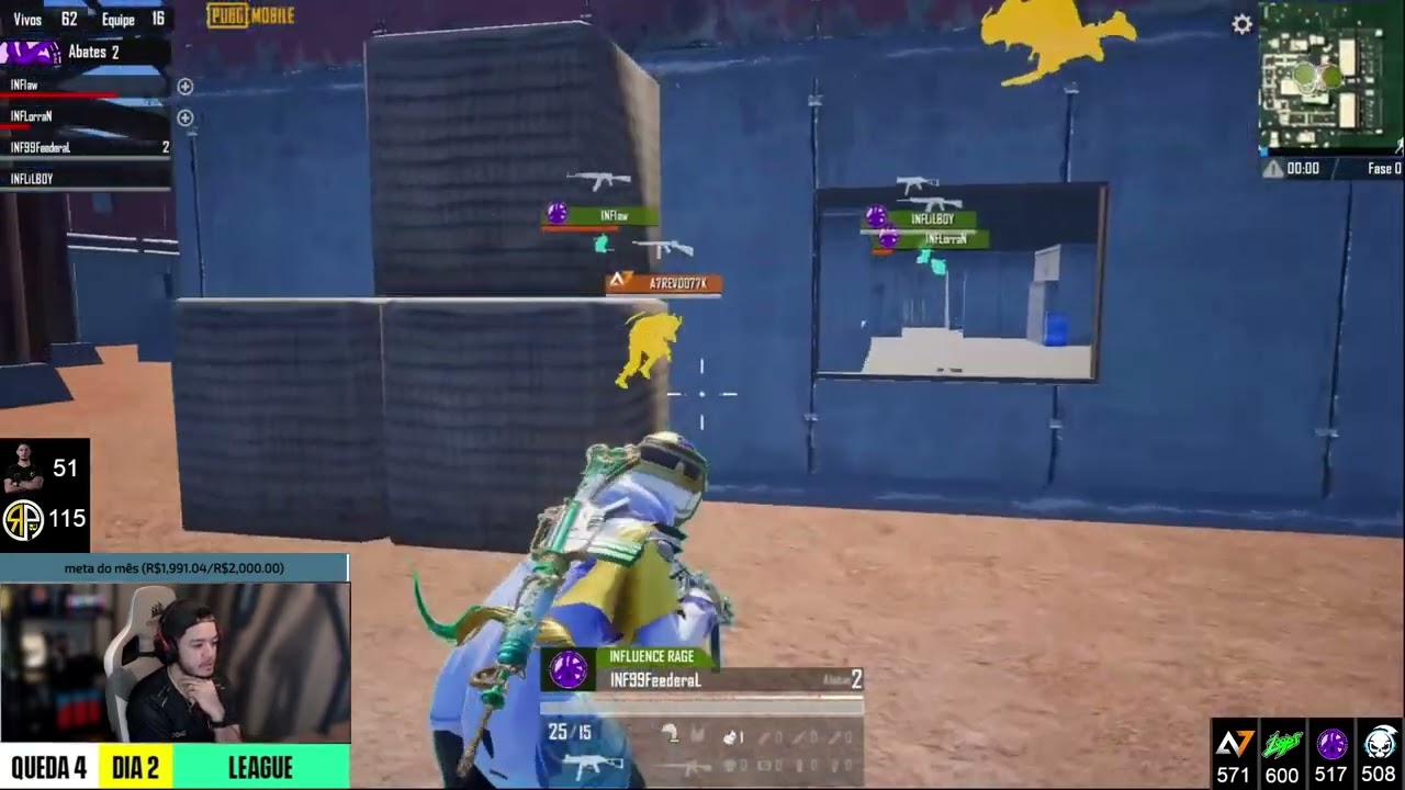 A7 x INF BOOTCAMP ROUND 12 - 4°QUEDA D11 - PMPL BRASIL LEAGUE STAGE 2023