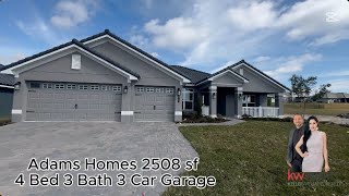 Available Adams Home 2508 Floor Plan 4 bed 3 bath  3 Car Garage Central Florida