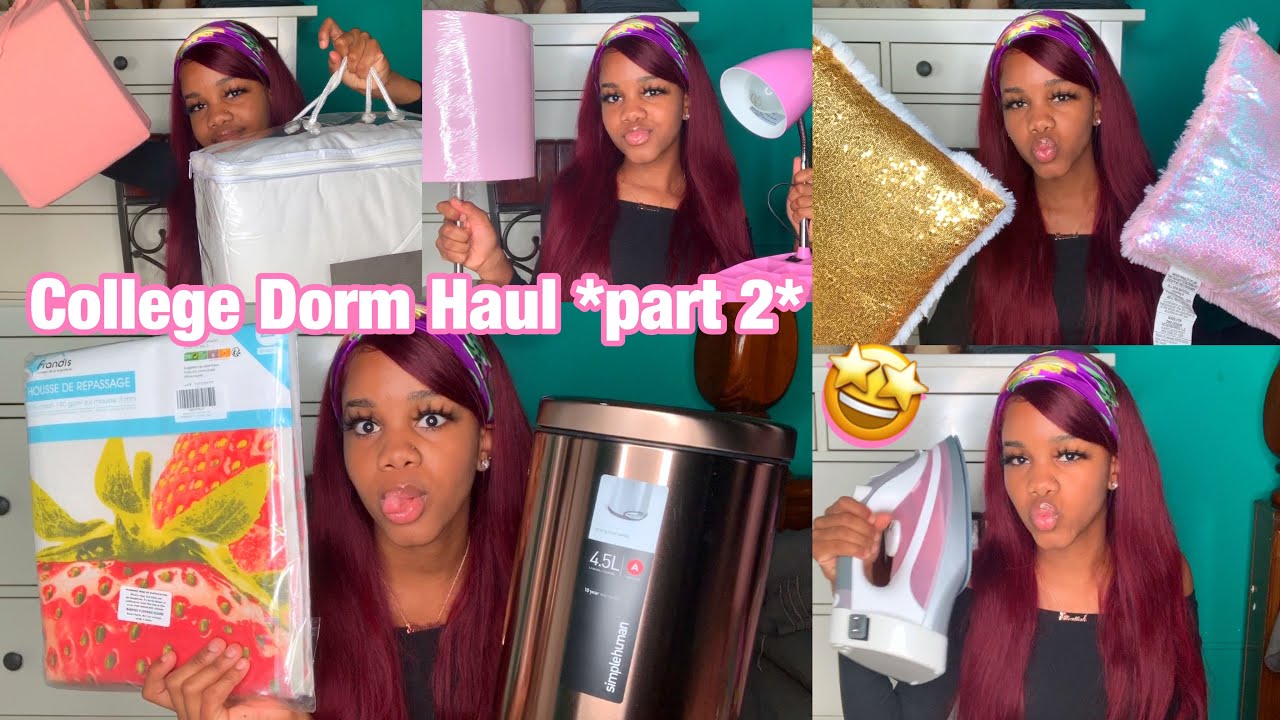 HUGE college dorm haul 2019 ! (Part 2)