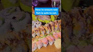 Video Thumbnail for 🍣Is raw fish safe to eat?