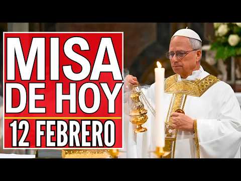 MISA DE HOY 12 de Febrero 2026 🙏 "Señor, también los perritos comen las migajas"