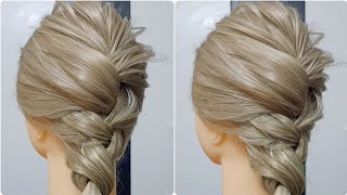 Messy Braid Tutorial for Beginners #MessyBraid #Braids #Hairstyles #Shorts